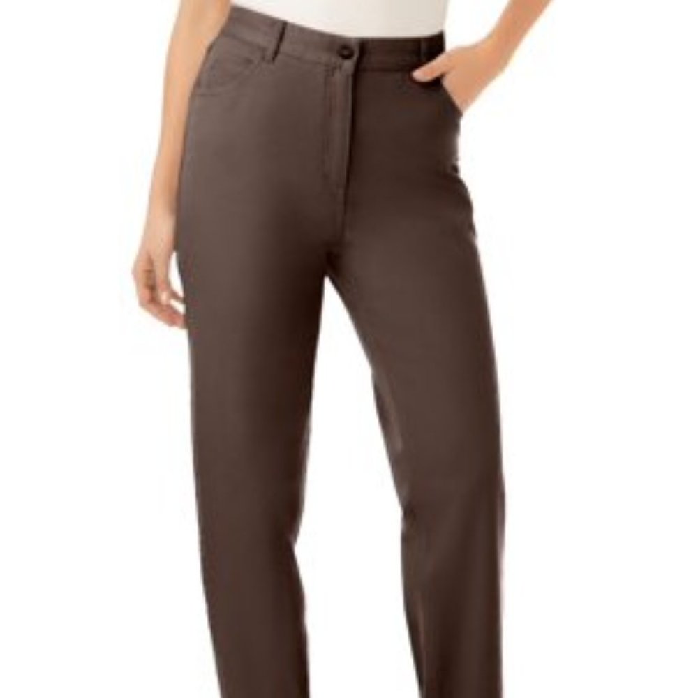 ONLY SIZE 22W LEFT Brown Dyed Plus Size Women’s Jeans
